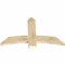Ekena Millwork Bellingham Rough Sawn Timber Gable Bracket, Douglas Fir, 48"W x 30"H x 2"D x 6"F, 15/12 Pitch GBW048X30X0206BEL00RDF - alternate 3